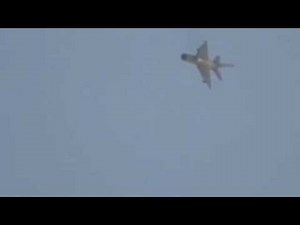 Syrian Ari Force MiG 21′s dropping bombs in Syria