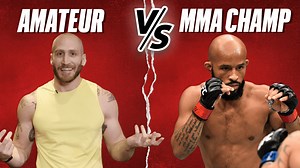 Demetrious Johnson is one of the greatest MMA fighters of all time and recently had a show-stopping knockout against rival Adriano Moraes. His iconic flying knee takes skill, dedication, and commitment, and if executed properly, it can take down your opponent FAST. Men's Health Fitness Editor Brett Williams gets an inside scoop with Demetrious Johnson on the skills and drills behind 'Mighty Mouse's' show-stopping move. | Men's Health