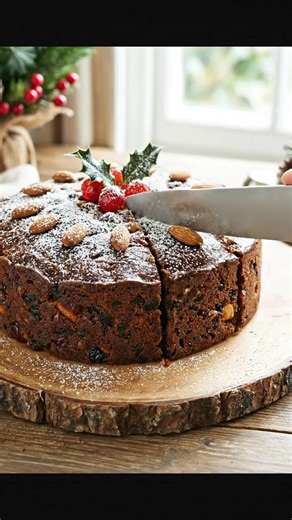  Moist Christmas Fruit Cake  A rich, festive, and perfectly moist...