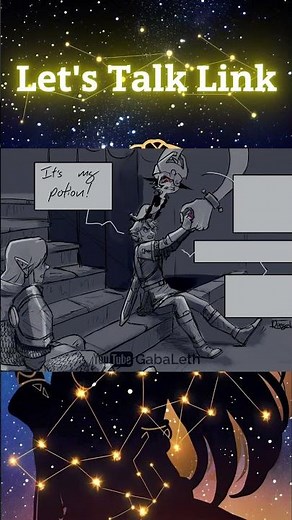 Let's Talk Link [📖Link Comic] #zelda #comicdub