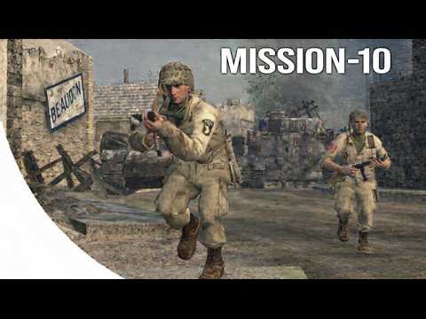 Call of Duty 1 Gameplay Walkthrough mission 10 - American Campaign - 101st Airborne