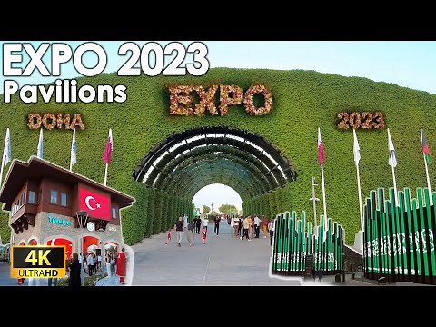 EXPO 2023 | International Pavilions #qatar #4k #expo2023