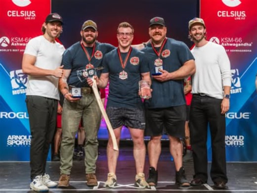 Winnipeg firefighter becomes first Canadian to win World’s Strongest Fireman