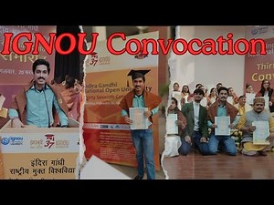 37th IGNOU Convocation Vlog | IGNOU University | Finally Received BCA Degree 😂