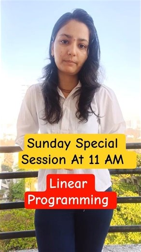 Linear Programming | CUET PG Maths 2026 | Sunday Special Session | At 11 AM | IFAS