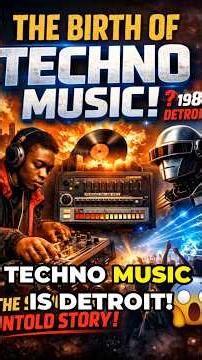 The SHOCKING Birth of Techno Music 🤯 Detroit’s Secret That Changed Music Forever!