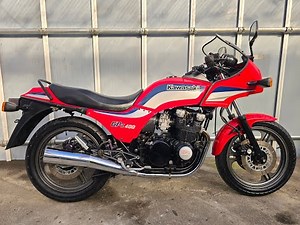 カワサキ GPZ400F フルオリジナル エンジン始動 空ぶかし エンジン音 排気音 エキゾーストサウンド 動作確認