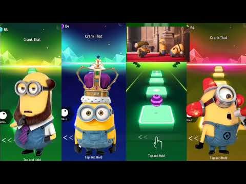 Minion Dance 🎵 Tiles Hop Gameplay | Funny Minions Music Challenge