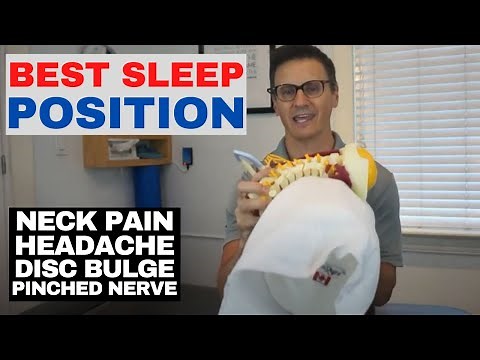 What is the Best Sleeping Position for Neck Pain, Headaches, Shoulder Pain or Cervical Disc Bulge?