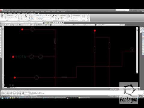 Creating Schematics in AutoCAD MEP