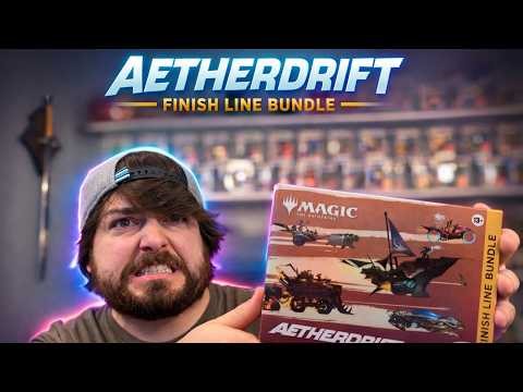 Aetherdrift Finish Line Bundle - Magic the Gathering Unboxing