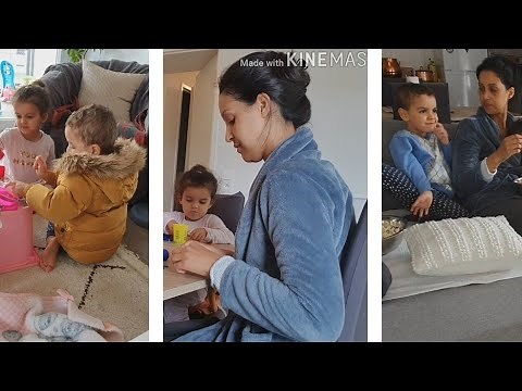 Routine du dimanche en famille 😉 journée pyjama