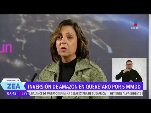 Amazon anuncia inversión de 5 mil mdd en México para crear una región digital | Francisco Zea