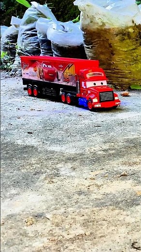 Lightning McQueen's Truck in Real Life! 🏎️💨 #rcpulse #shorts