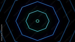 Abstract lines cross the screen. 4k animation of an abstract background