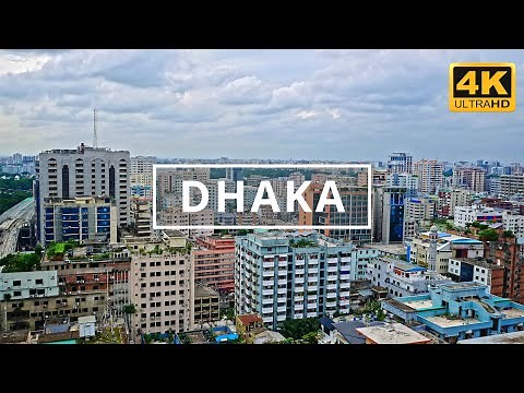 Dhaka ,Bangladesh 🇧🇩 | 4K Drone Footage