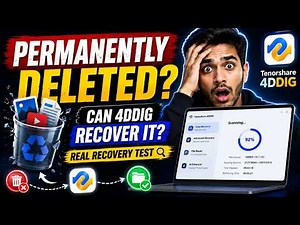 How to Recover Permanently Deleted Files in Windows 11 | Best Free Data Recovery Software 2026