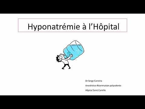 Gestion de l'hyponatremie à l'hôpital