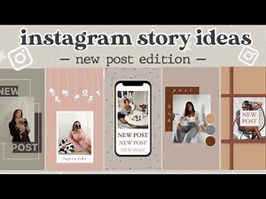 10 Creative “NEW POST” Instagram Story Ideas | using the IG APP ONLY | part 2