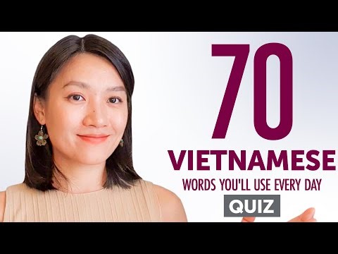 Quiz | 70 Vietnamese Words You'll Use Every Day - Basic Vocabulary #47