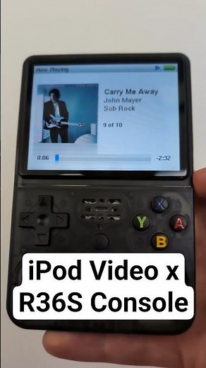 Rockbox iPod Classic on R36S Console via Portmaster