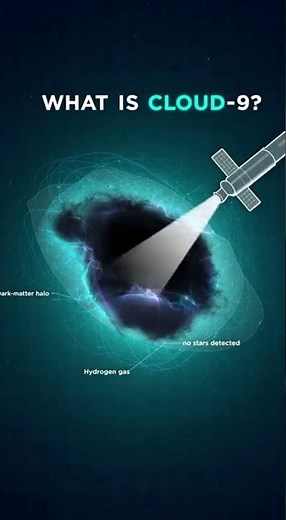 “Cloud-9: The Dark Object With ZERO Stars 😱🌌” #spacediscovery #cloud9 #darkmatter