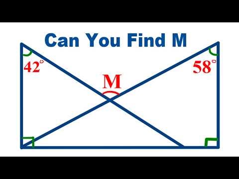 Can You Find Angle M? | Try This Geometry Challenge!