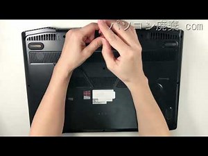 mouse computer【NL8（SPR-NP7G86W8H14J）】の分解方法（Disassembly method）