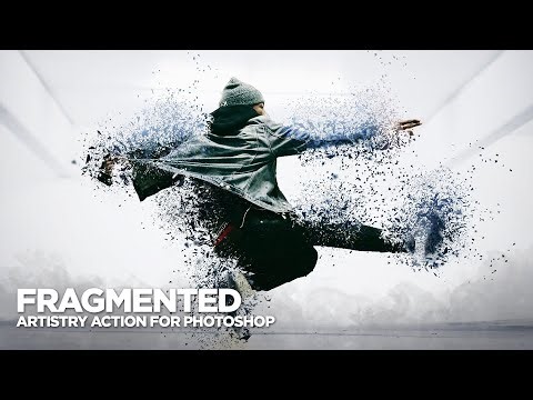Fragmented! - Photoshop Action Tutorial