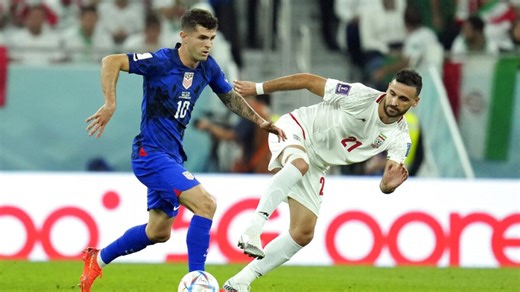 FIFA World Cup: Christian Pulisic's goal sends USA to the round of 16 as they beat Iran 1-0 in Group B clash
