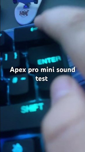 Apex pro mini sound test I