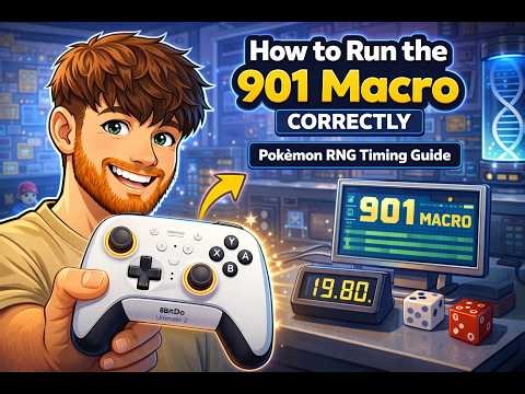 How to Run the 901 Macro Correctly (Pokémon RNG Guide)