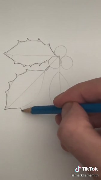 Step-by-Step Guide to Drawing Holly | Art Tutorial