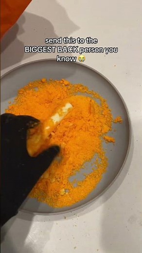 using Cheetos Puffs to make cheese sticks should be on everyone's to do list