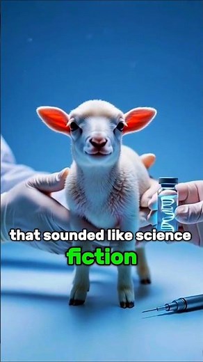 The First Cloned Animal 🐑🧬