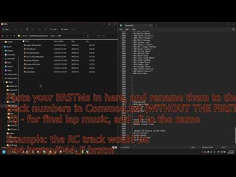 How to Use Track Music Expander in your LE Code Distribution MKW Modding