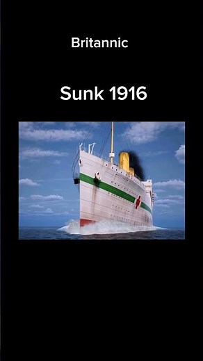 Titanic Olympic Britannic Lusitania before and after ￼￼