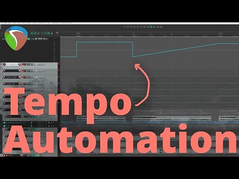 Reaper - Change Tempo Speed With Automation