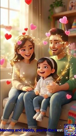 Sweet Family Song! 💖 Mommy Daddy I Love You | Nursery Rhymes for Kids