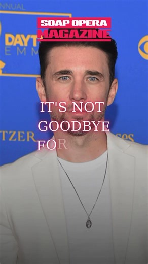 Twelve years.... TWELVE. Billy Flynn has been playing Chad DiMera since 2014 and Tuesday is his last episode. I'm not emotionally prepared for this at all. He gave us everything with this role and Salem is losing one of its best. Wishing him nothing but the best in his next chapter. #DAYS | Soap Opera Magazine