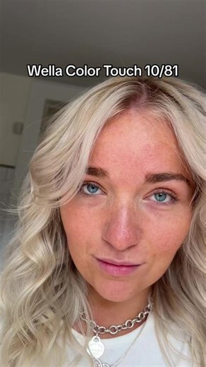 Wella Color Touch 10/81 Transformation | Before & After Results