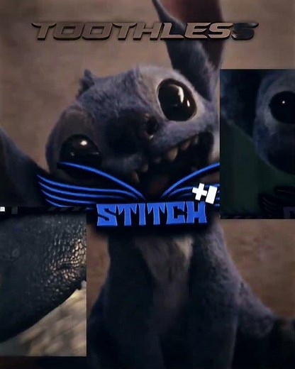 Stitch Vs Toothless
