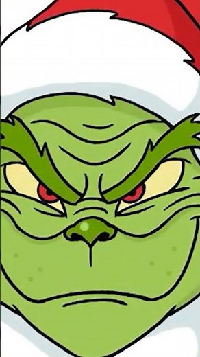 Drawing the Grinch #shorts