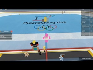 [로블록스(Roblox)] 로블록스에서 평창 동계 올림픽을 함께해요!!! 메달을 꼭 따고 말꺼에요!! 간단 리뷰 & 플레이 영상