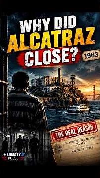 Why Did America Shut Down Alcatraz? #americanhistory #historyshorts #libertypulse
