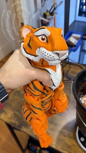 79K views · 360 reactions | How much poop  is too much poop???? This little tiger popped more than its own weight  thats not good I was very scared for a moment!!! Because it has been +48 hours since this print started  but it is going strong   Design by @matmire_makes #asmr #asmrcommunity #bambulab #3dprinting #3dprintingcommunity #satisfying #tiger #tigers | 3DPrintingDoctor | Facebook