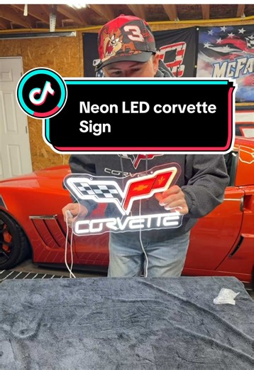 Brighten Your Space with Neon LED Corvette Sign
