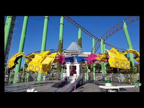 Adventure Island Southend ride compilation 4K