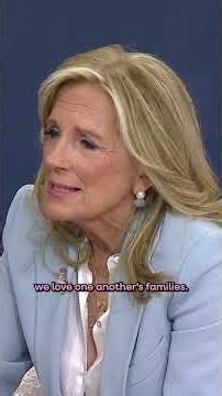 Jill Biden Was Moved By This Gesture At Jenna's Grandfather's Funeral