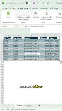 Power Pivot Excel : reliez vos tableaux sans RECHERCHEV ! 🔥